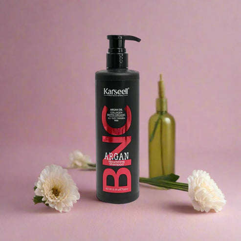 Karseell BNC Argan Nourishing Shampoo - 500ml | Sulfate-Free Repair for Dry & Damaged Hair