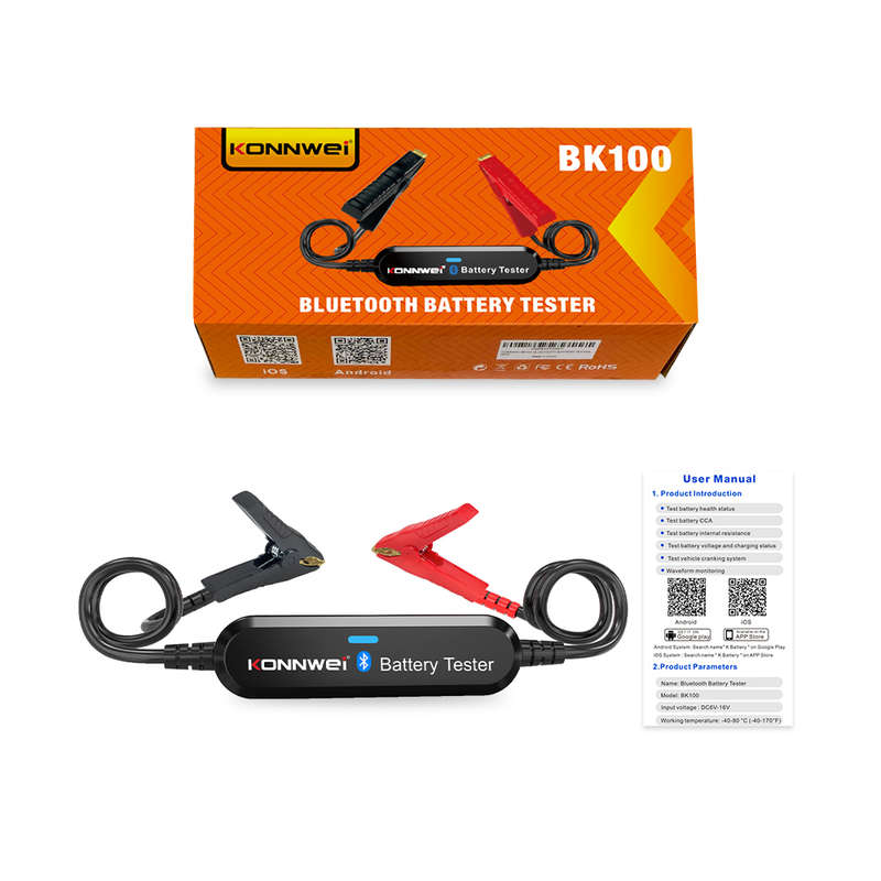 Wireless BT Car battery tester