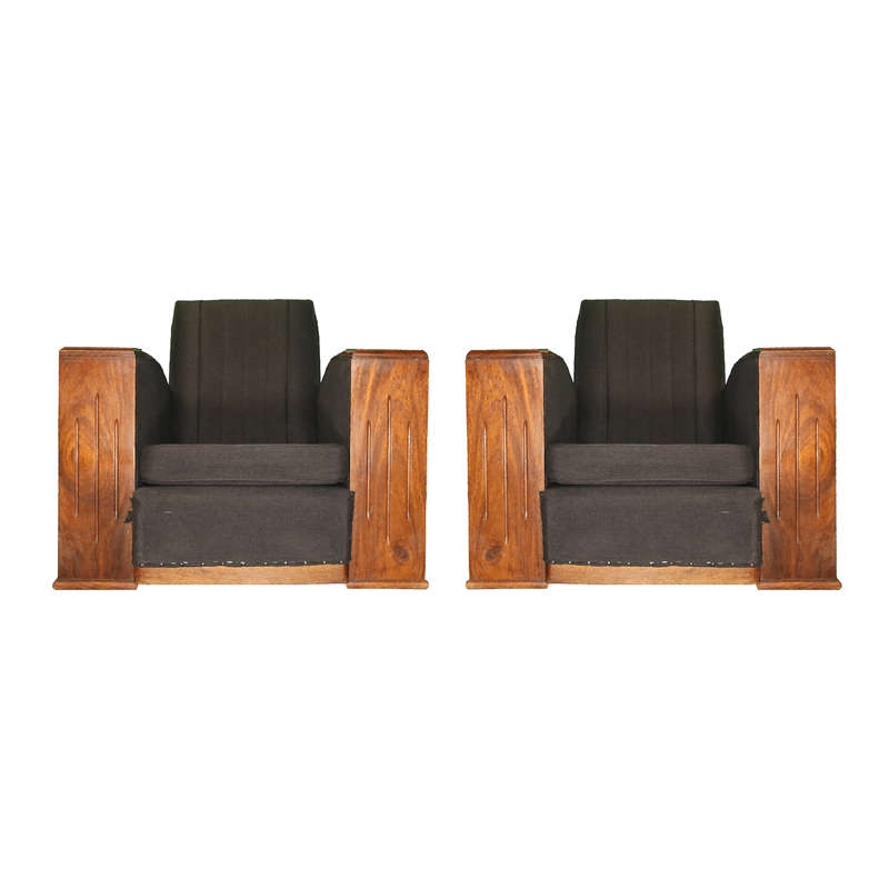 Art Deco Arm Chairs