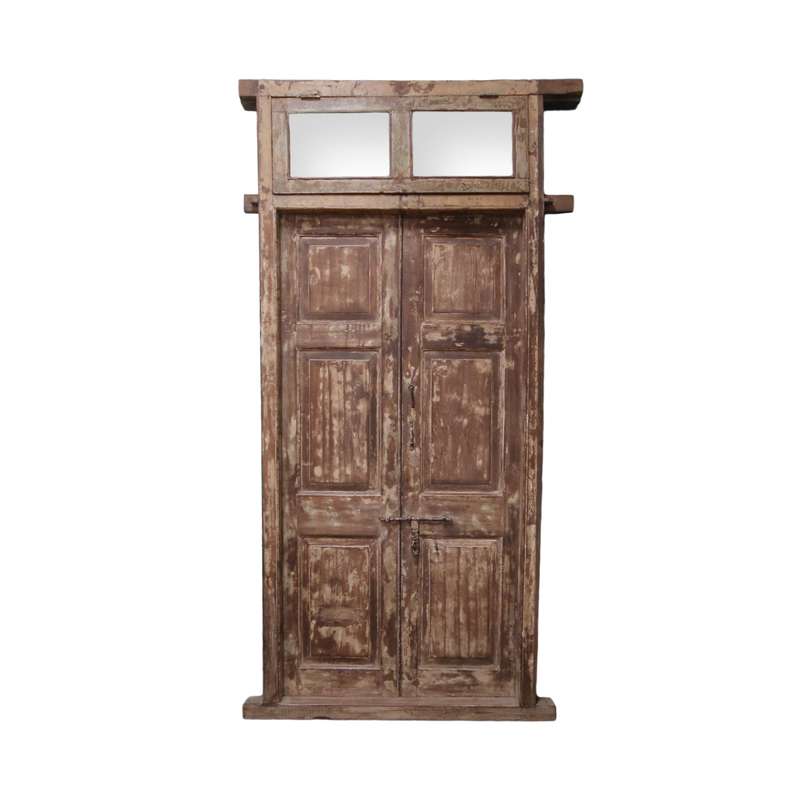 Circa 1920' Antique Cape Double Door