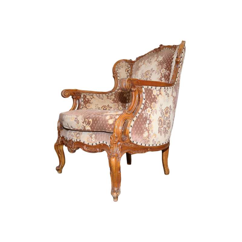 20th Century Carved Antique French Chairs