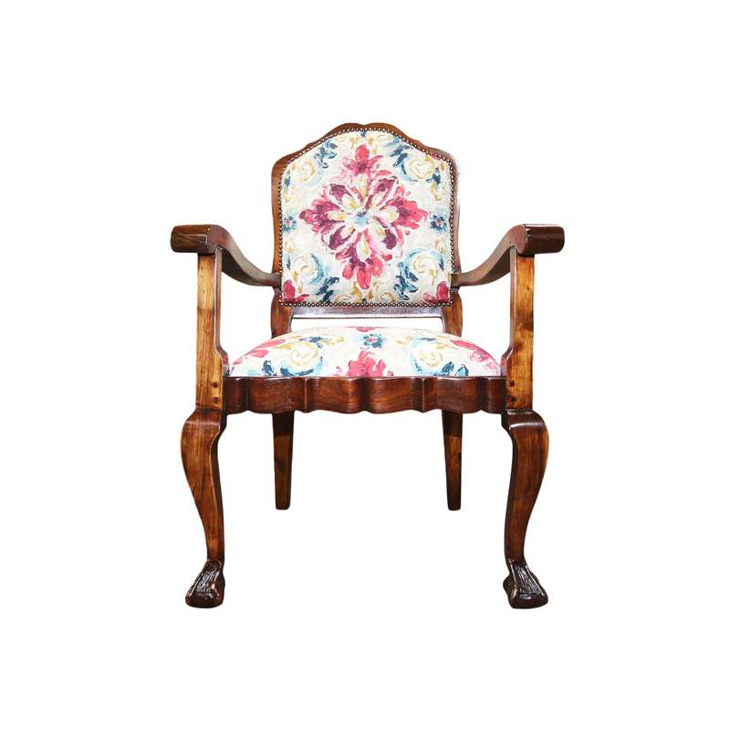 Antique Imbuia Ball and Claw Chairs