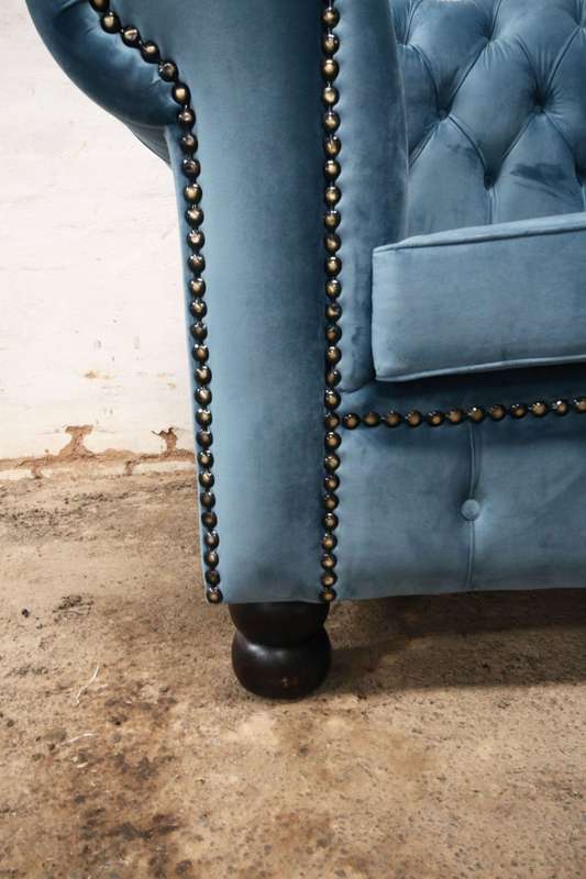 Velvet Chesterfield