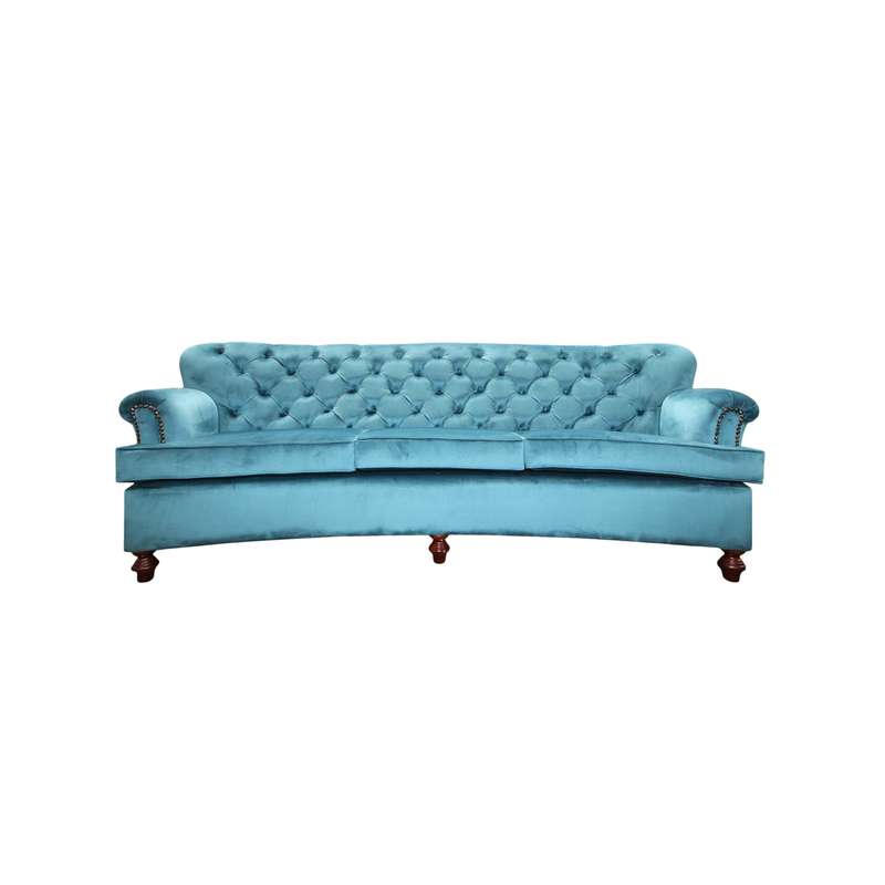3 Seater Half Moon Sofa