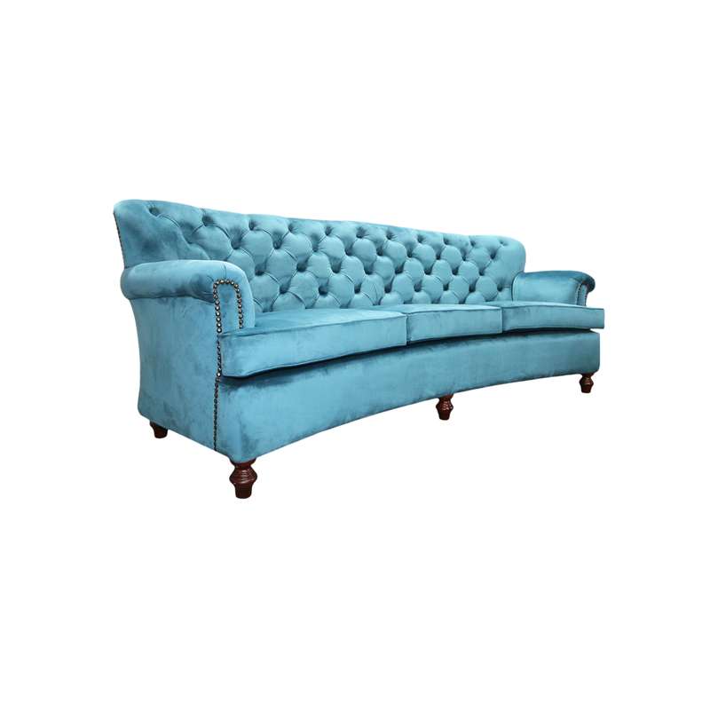 3 Seater Half Moon Sofa
