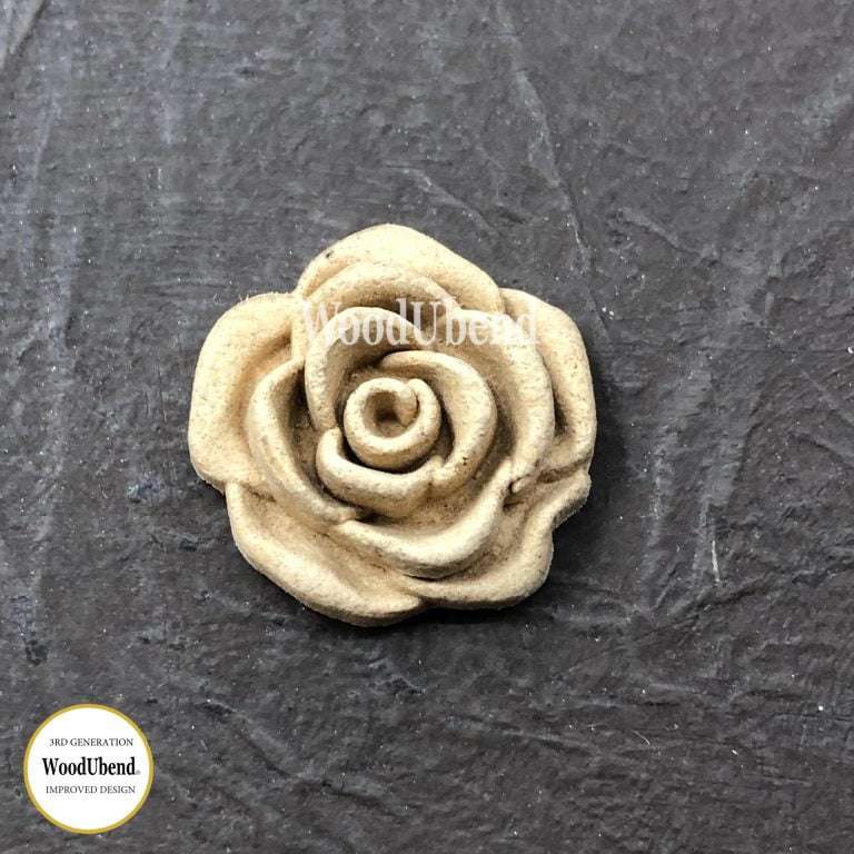 Pack of Five Swirl Rose Buds