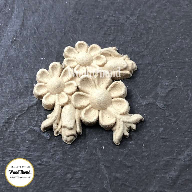 Pack of Five Flower Garlands WoodUbend 0350