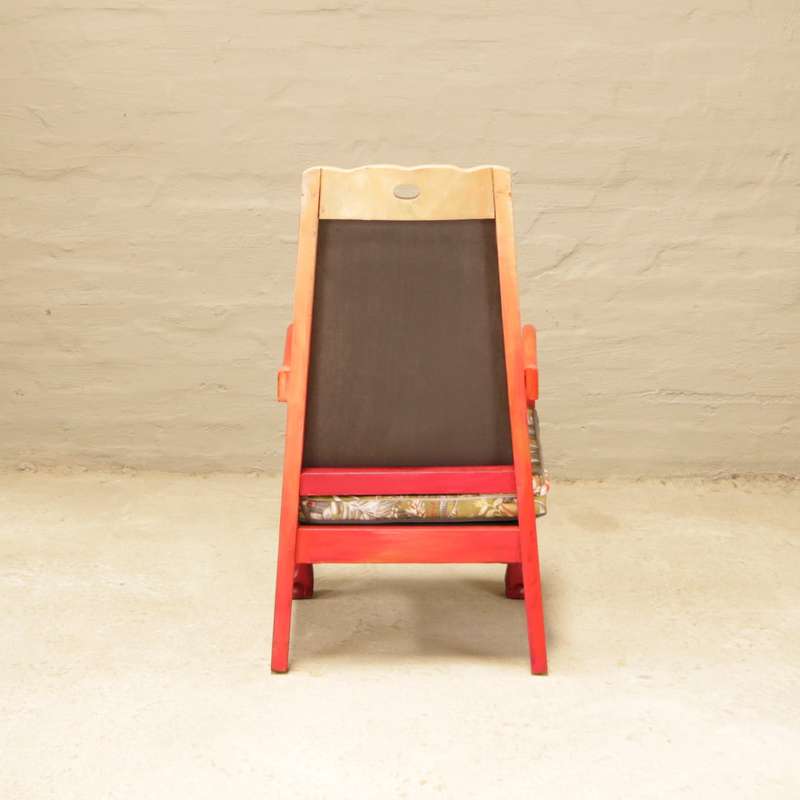 Antique Ombre Arm Chairs