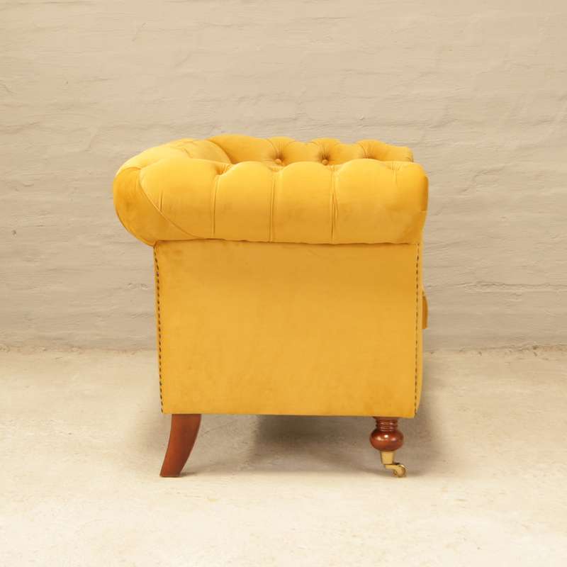 Lady Chesterfields in Mustard