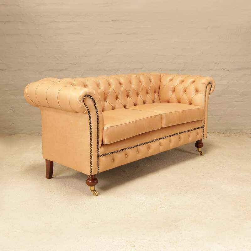 Leather Lady Chesterfield Sofa