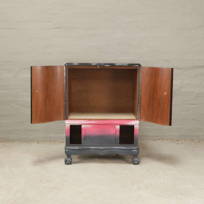 Display Imbuia Cabinet