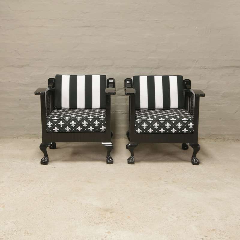 Vintage Ball and Claw Chairs