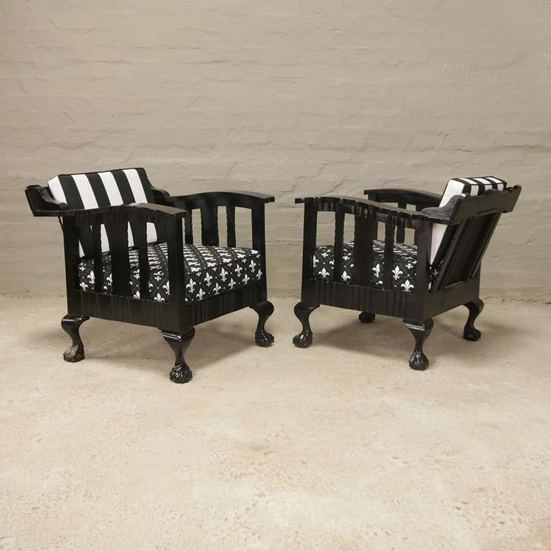 Vintage Ball and Claw Chairs