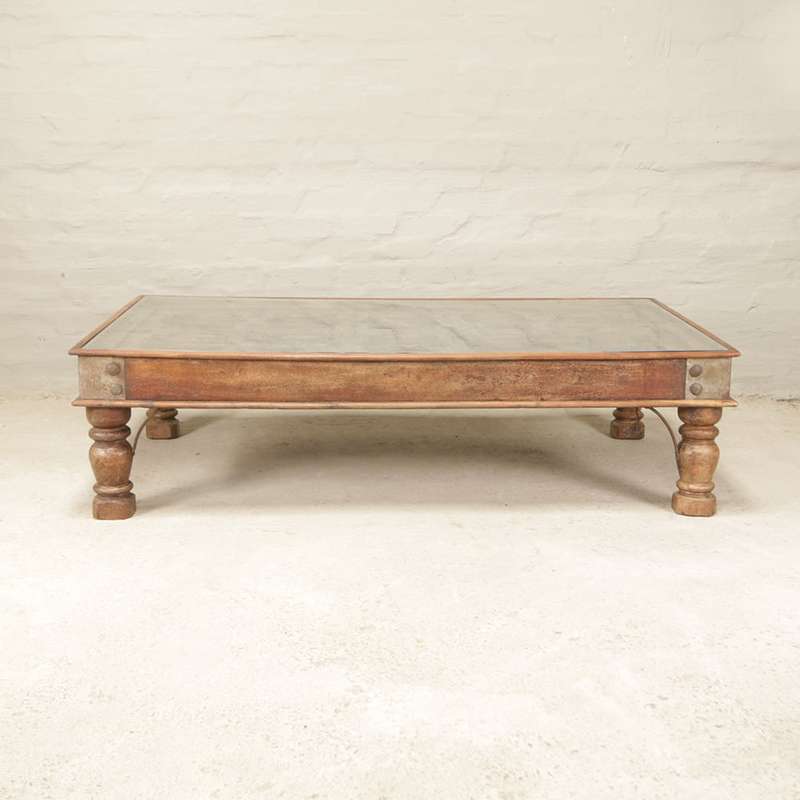 Antique Indian door Coffee Table
