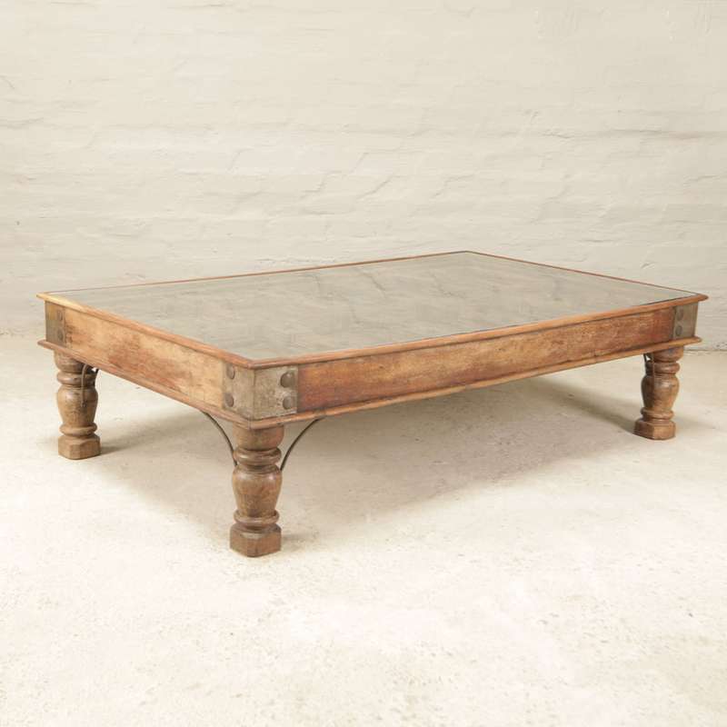 Antique Indian door Coffee Table