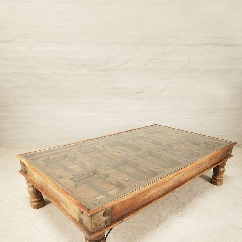 Antique Indian door Coffee Table