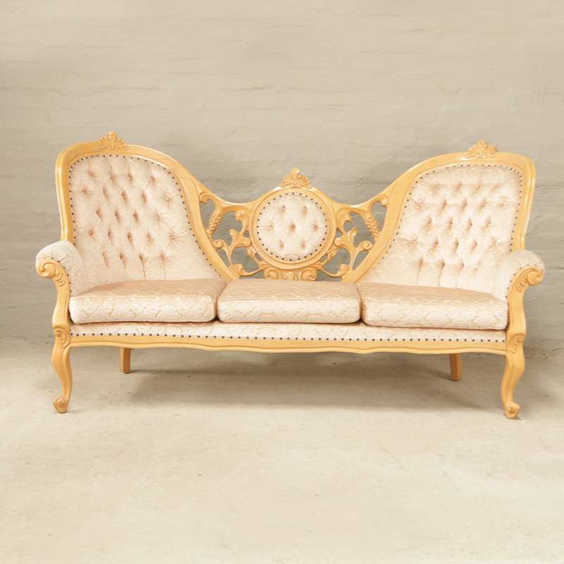 Victorian 3 seater in Beechwood