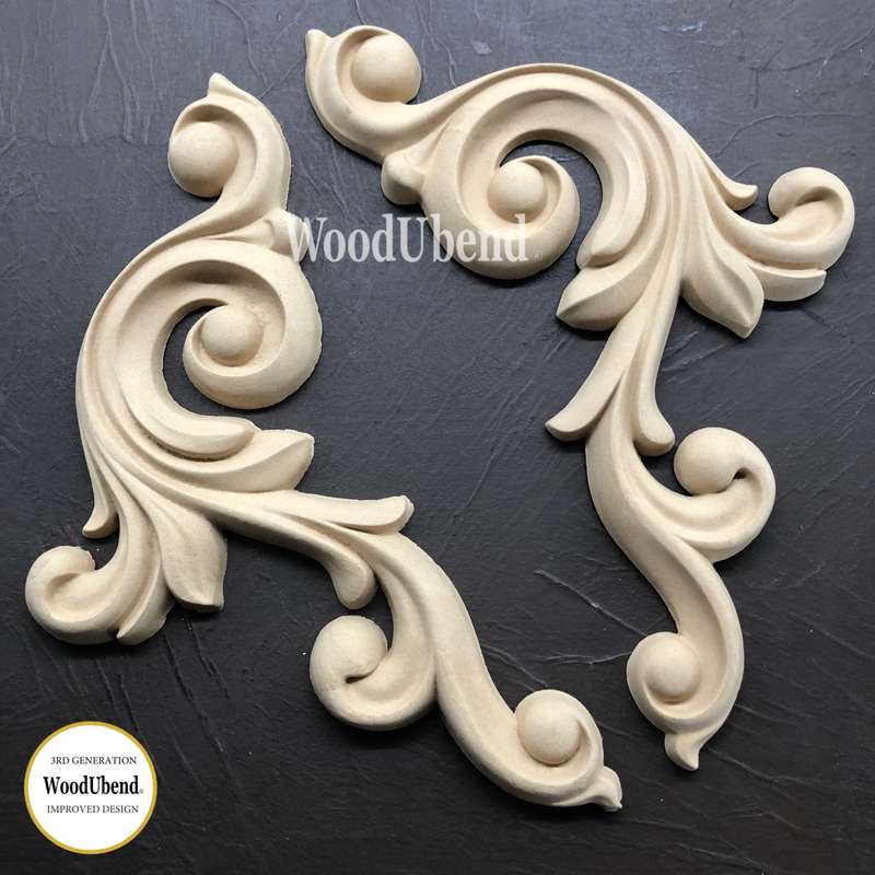 Set of Decorative Scrolls 1239
