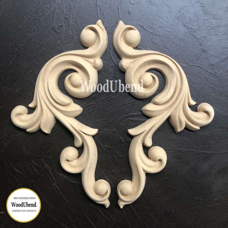 Set of Decorative Scrolls 1322