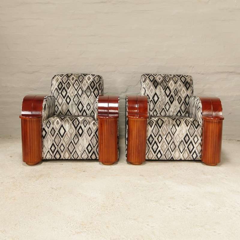 Art Deco Arm Chairs