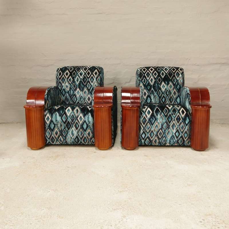 Art Deco Arm Chairs