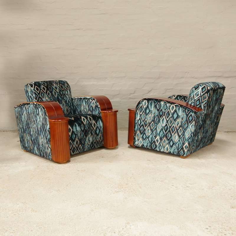 Art Deco Arm Chairs