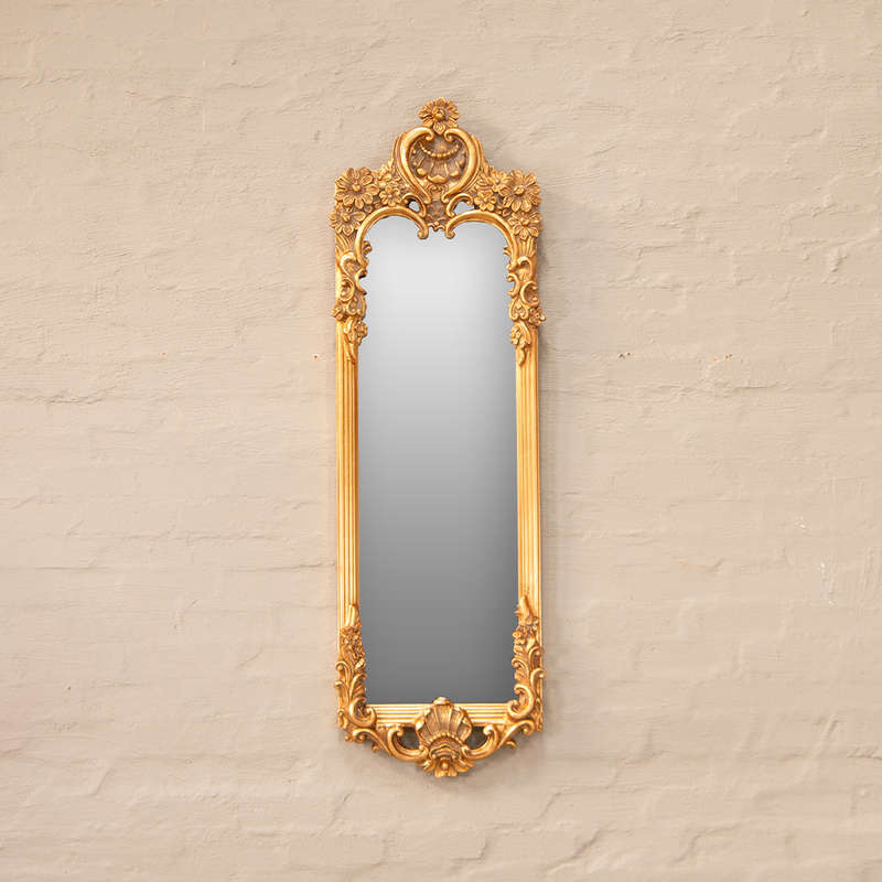 Tall Gold Mirror