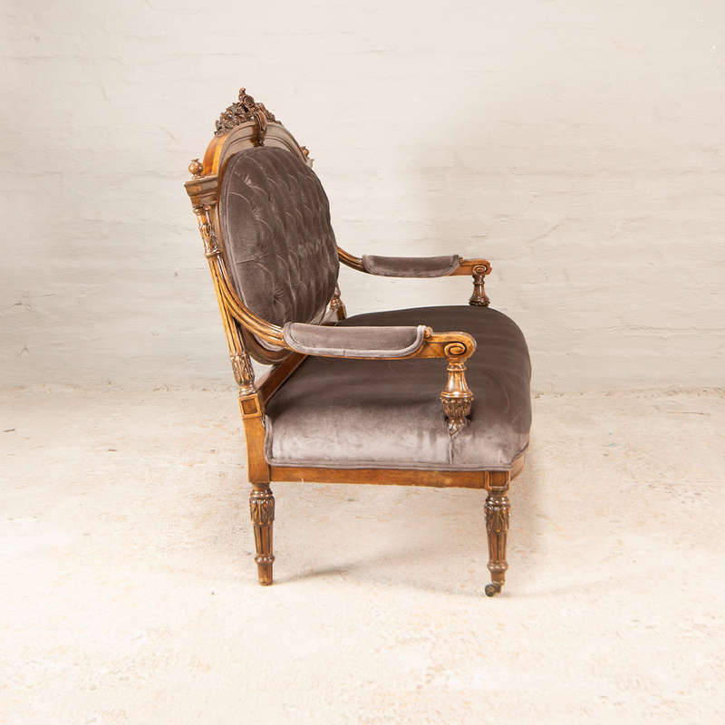 Antique Edwardian Settee