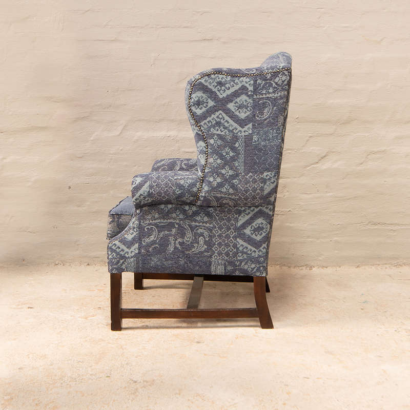 Large Chippendale Wingbacks