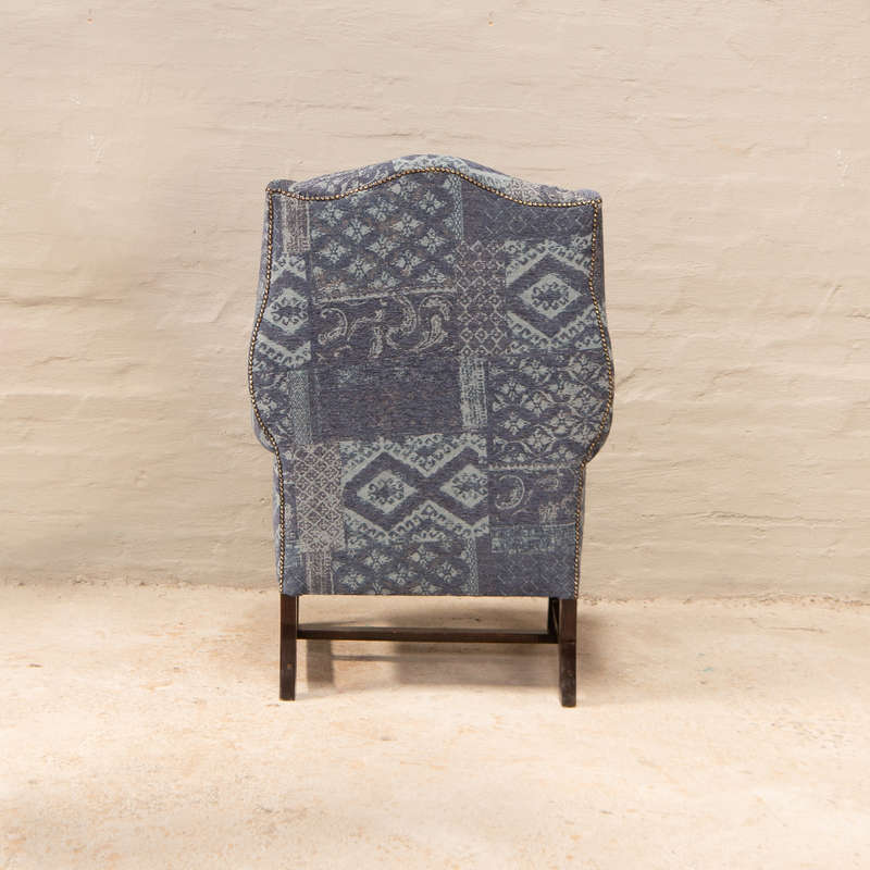 Large Chippendale Wingbacks