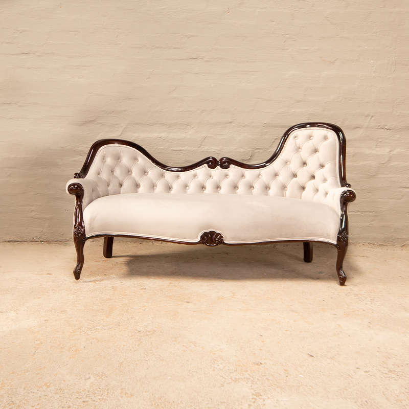 Antique Victorian Chaise Longue