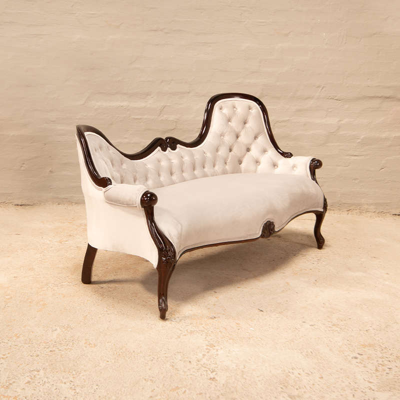 Antique Victorian Chaise Longue