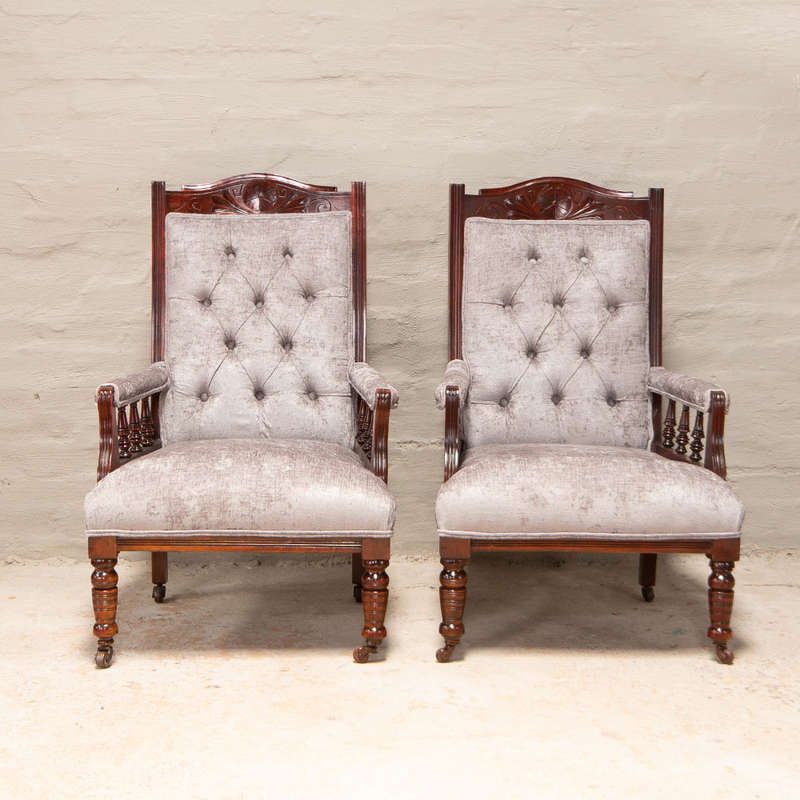 Edwardian style Armchairs