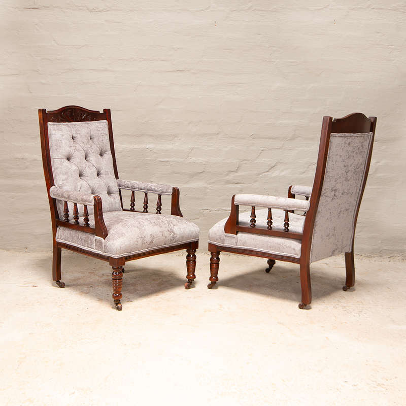 Edwardian style Armchairs