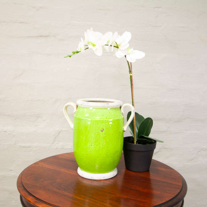 Medium Green Urn
