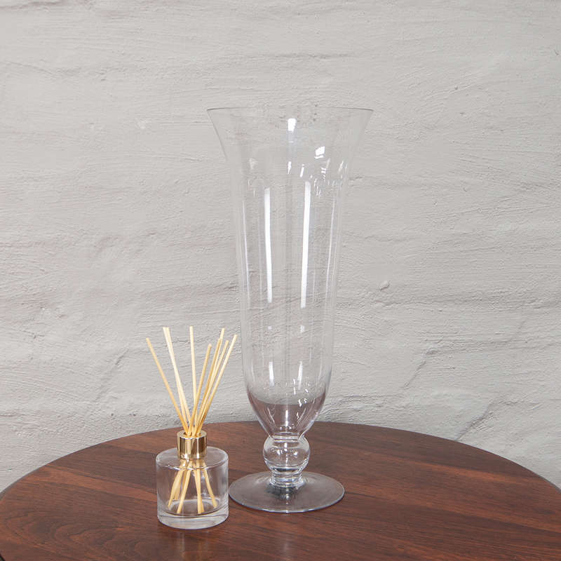 Glass Tulip Shape Vase