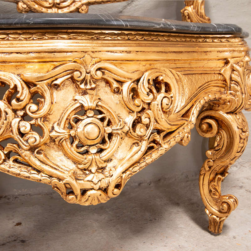 Gilded carved Console