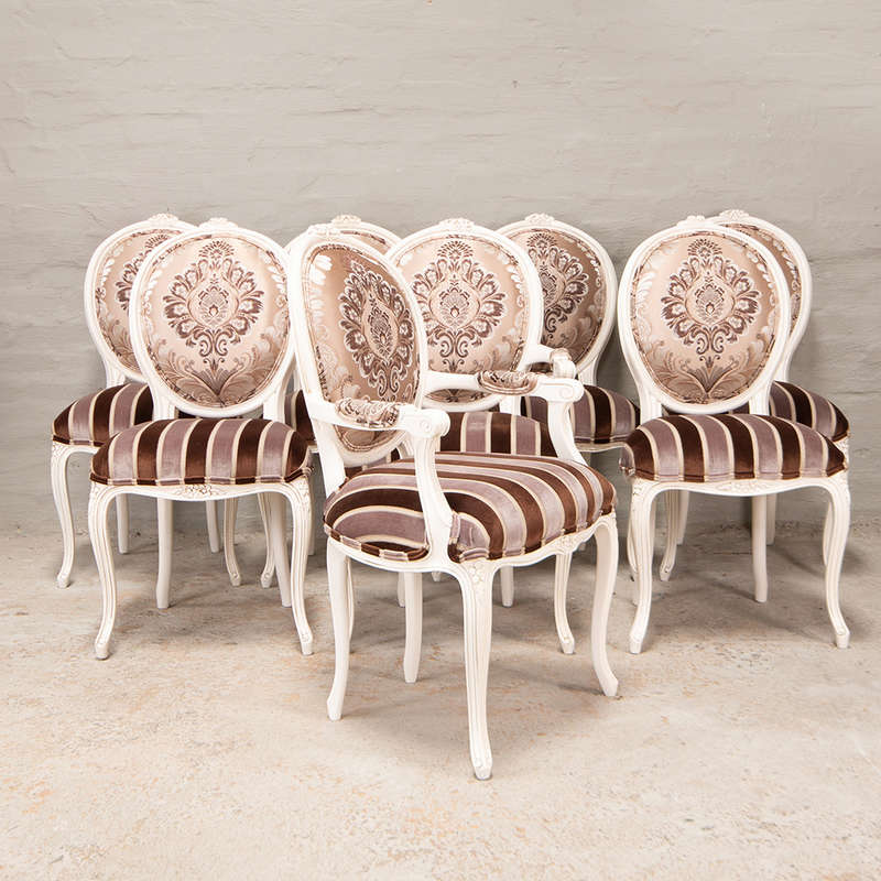 French style Dining Chairs (Set of 8)