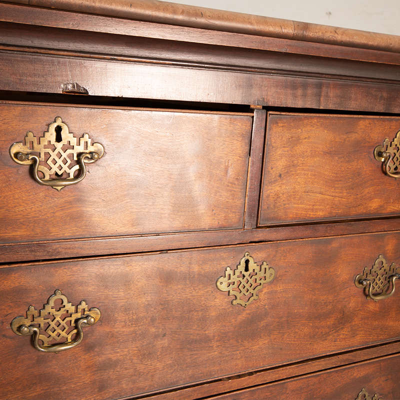 Chippendale Tall Boy Mahogany