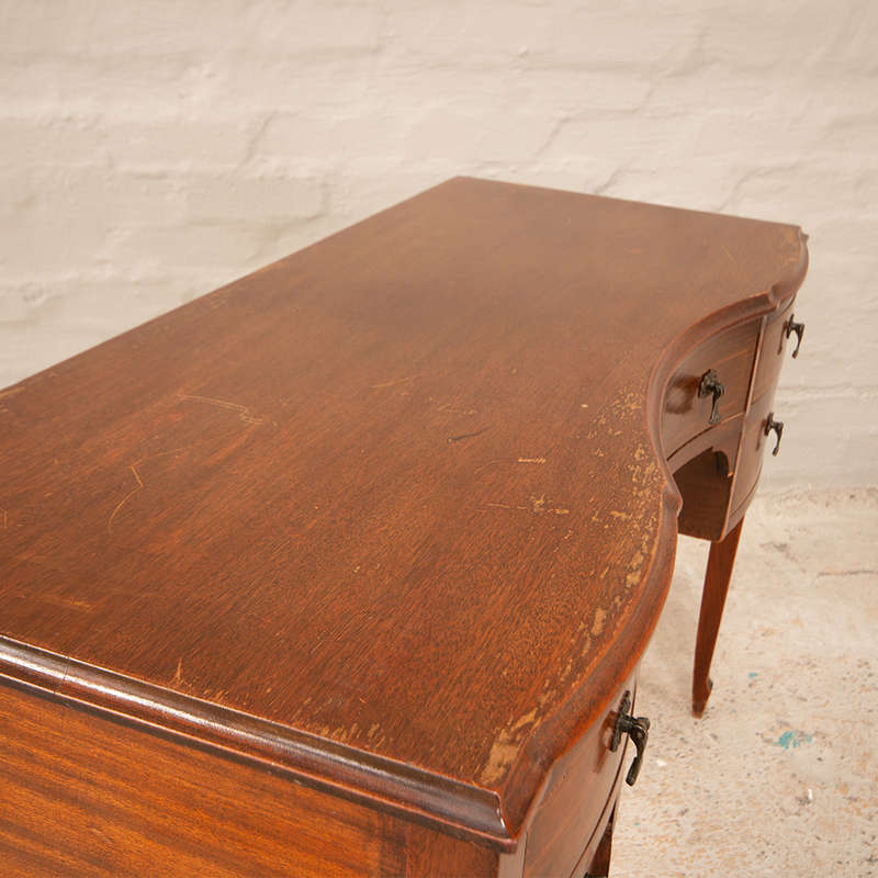 Georgian Style Mahogany Ladies Desk