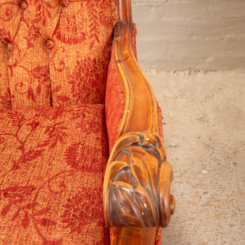 Continental Carved Armchairs