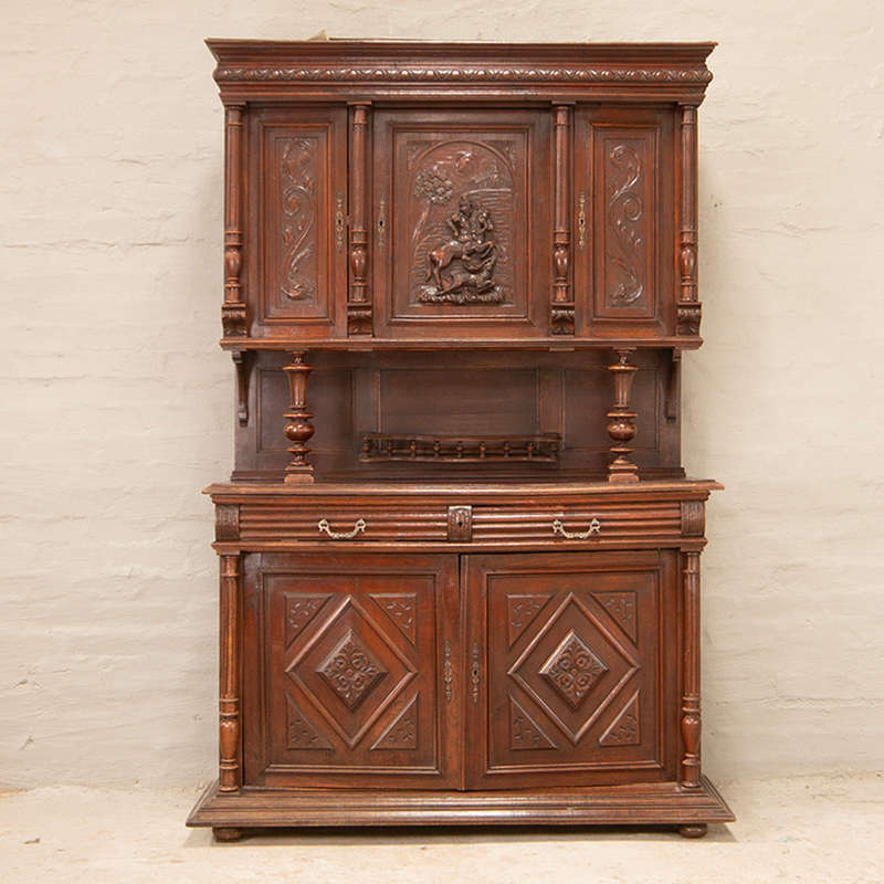 French Oak Cabinet