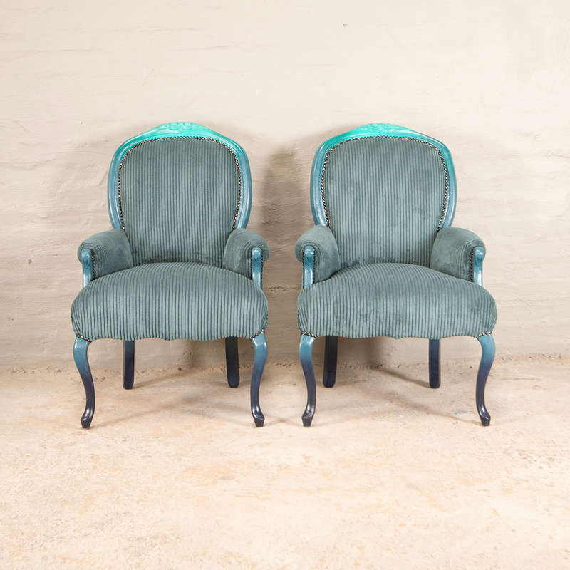 Painted Arm Chairs