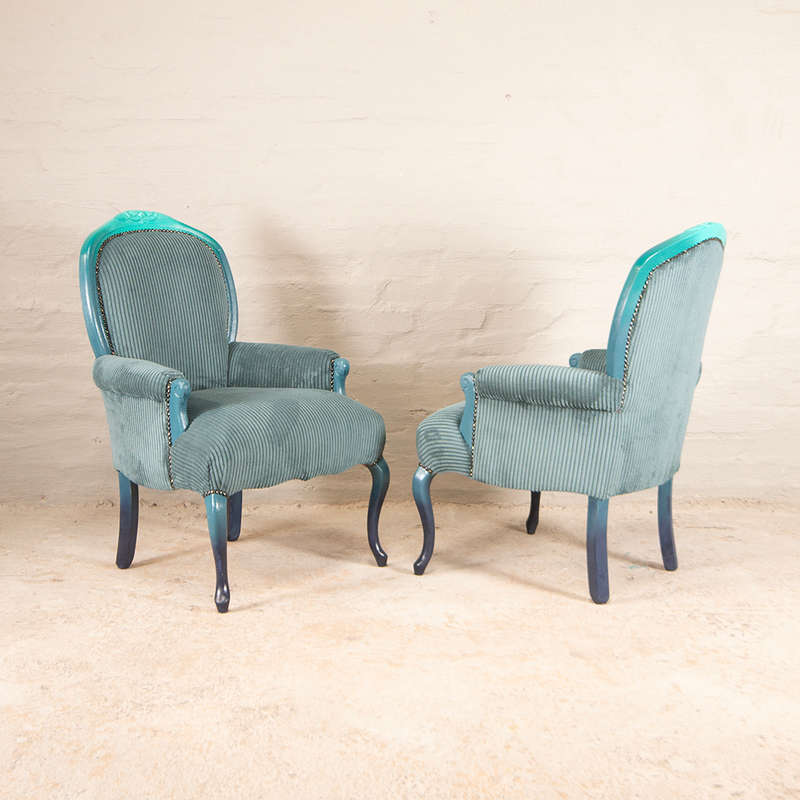 Painted Arm Chairs