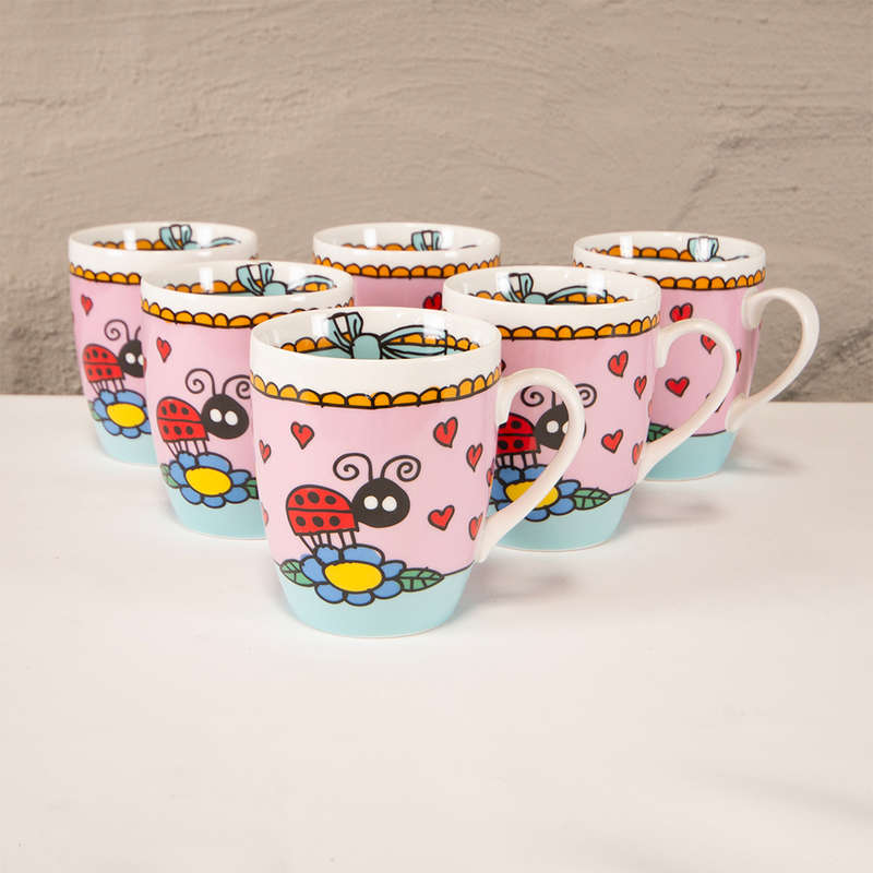 Coffee Mugs Ladybirds