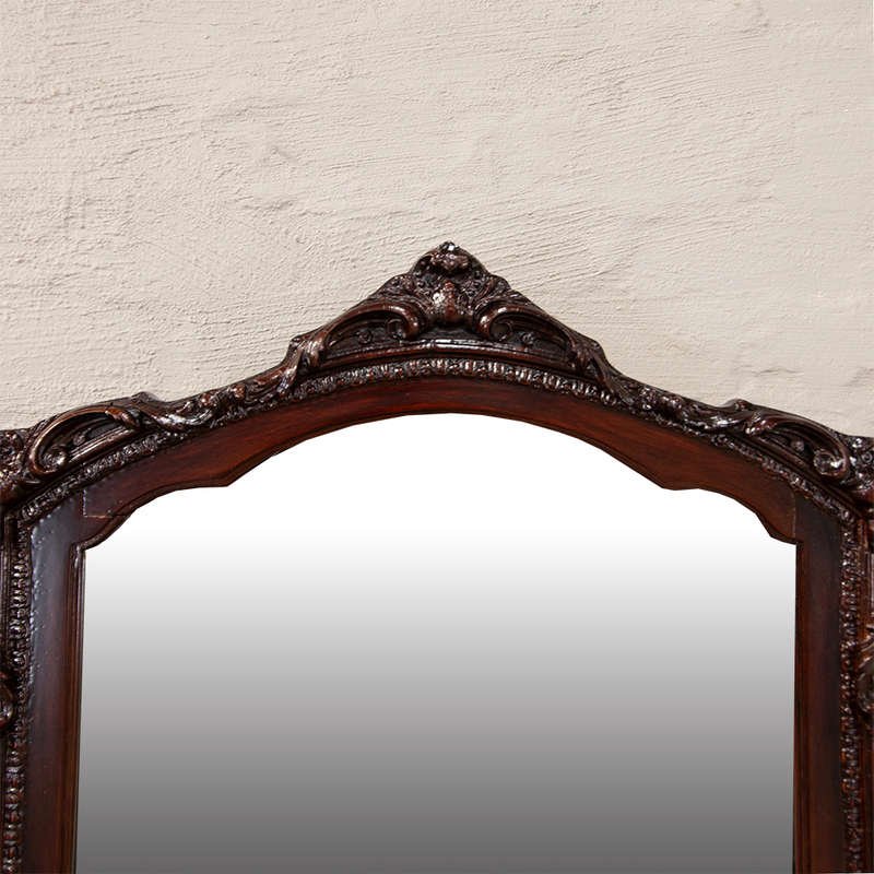 Console with Mirror