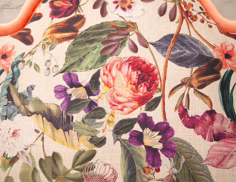 Headboard Flower Peach