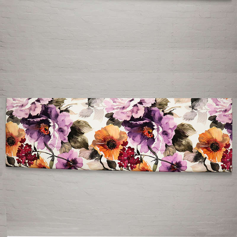 Large Floral Headboard