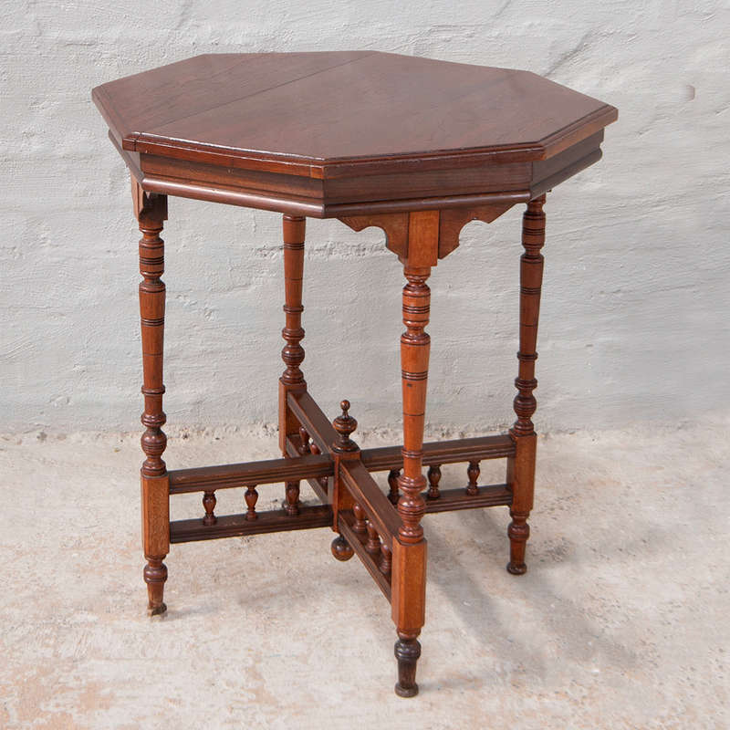 Octagon Lamp Table