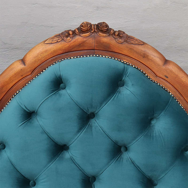 Victorian Carved Settee